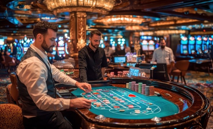 Aplikasi mobile lumba 188 menampilkan meja blackjack live dealer dan menu navigasi