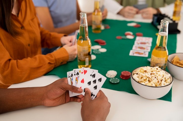 Studio live dealer Spadegaming dengan kamera multi-sudut menampilkan meja baccarat